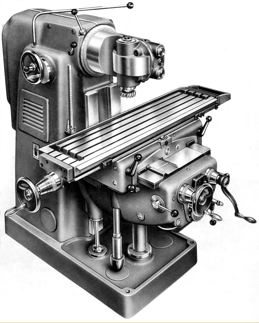 Фото фрезерного універсального верстата Schaublin 53